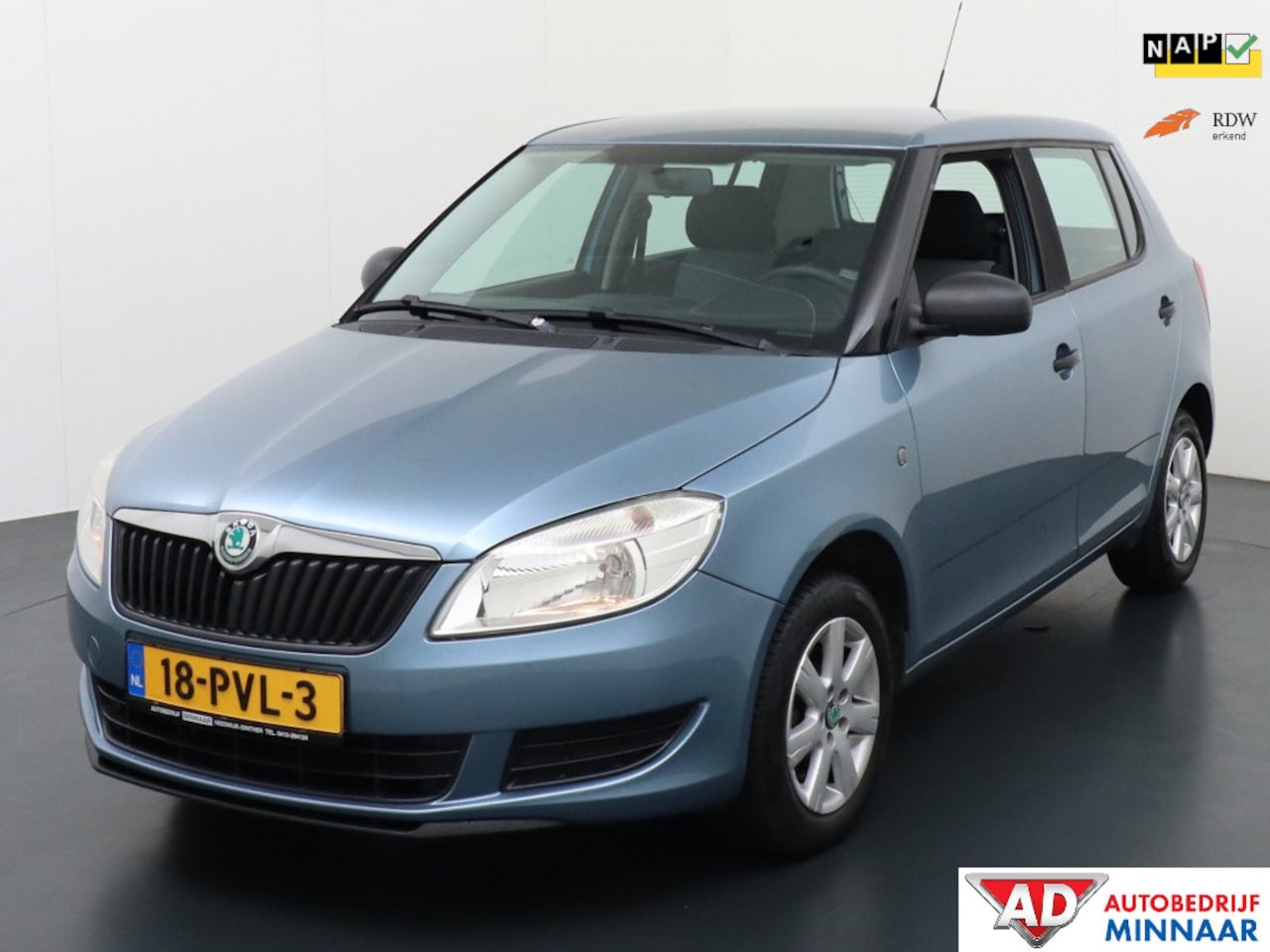 Skoda Fabia - 1.2-12V Go | Airco | lege kilometerstand | onderhoudsboekjes | L - AutoWereld.nl
