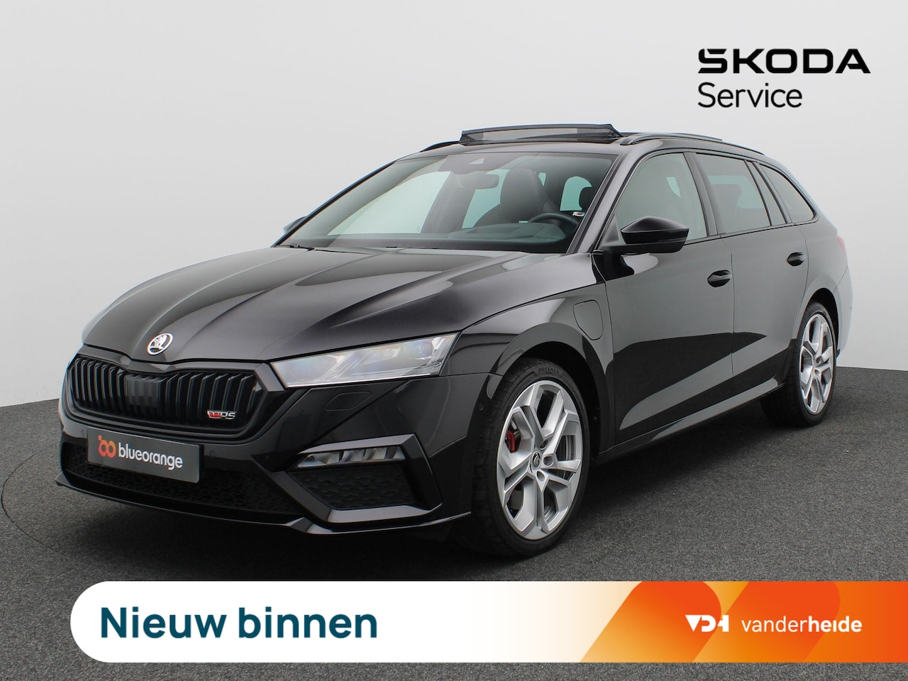 Skoda Octavia Combi - 1.4 TSI RS iV PHEV Business 245PK DSG Pano-Schuifdak, 98% SOH, Memorystoel, Head-Up Displa - AutoWereld.nl