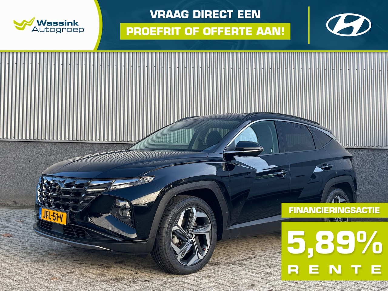 Hyundai Tucson - 1.6 T-GDi PHEV 265pk AWD Comfort Smart | Adaptive Cruise Control | Navigatie | Camera Acht - AutoWereld.nl