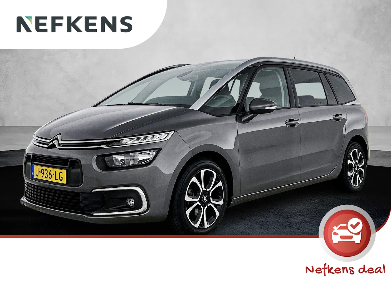 Citroën Grand C4 SpaceTourer - Business 130pk Automaat | 7 zitplaatsen | Navigatie | Panoramische voorruit | Climate Cont - AutoWereld.nl