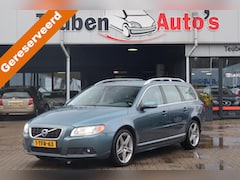 Volvo V70 - 2.0 D4 Summum (5 Cilinder)Navigatie, Lederen interieur, Stoelverwarming, Trekhaak, Cruise