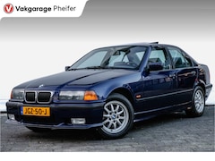 BMW 3-serie - E36 320i 150pk Aut. M-Tech/ Afn. trekhaak/ Schuif-kanteldak/ Montrealblau