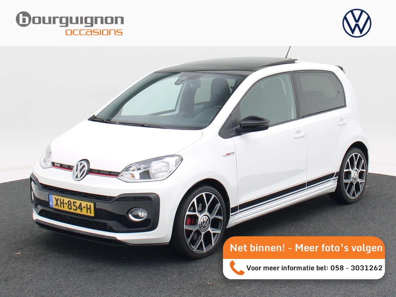 Volkswagen Up! - 1.0 TSi GTi 115 Pk | Panoramadak | Sportstoelen | Stoelverwarming | LED-verlichting | Priv - AutoWereld.nl