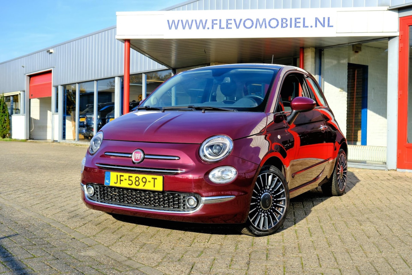 Fiat 500 - 0.9 TwinAir Turbo Lounge Pano|Clima|LMV|Navi - AutoWereld.nl