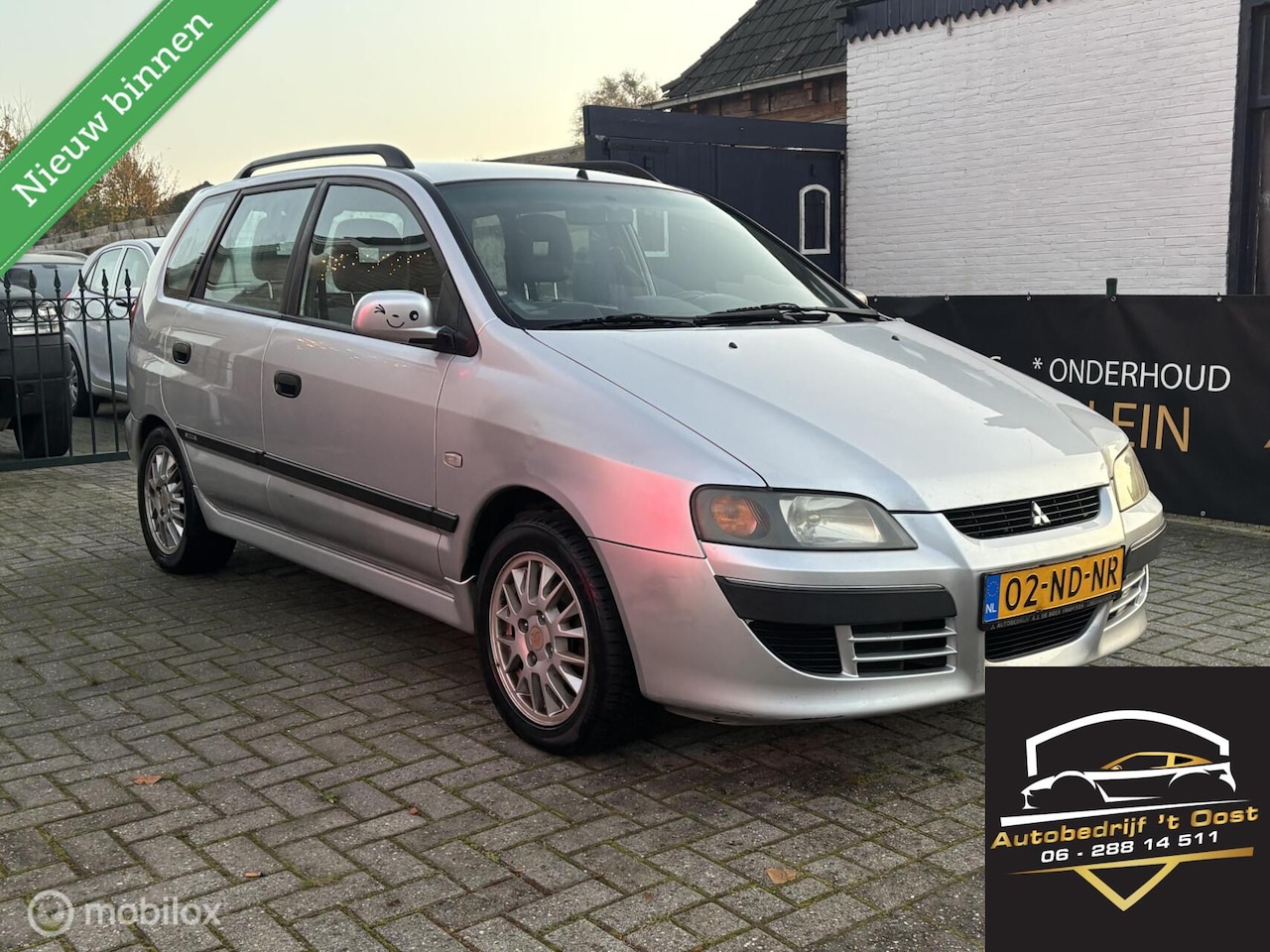 Mitsubishi Space Star - 1.6 Shogun SE rijd super, airco! - AutoWereld.nl