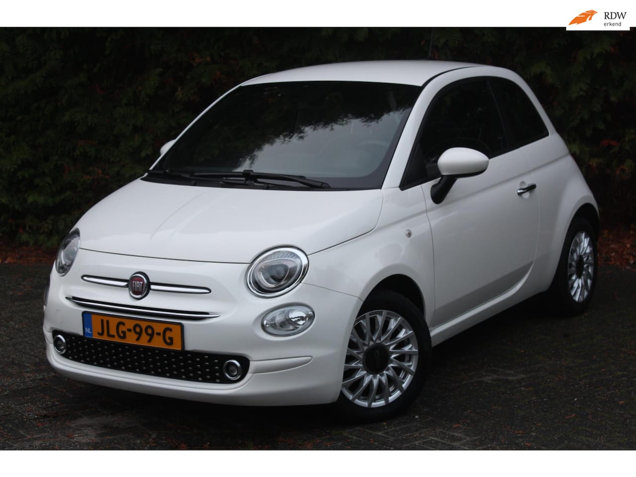 Fiat 500 - 1.0 Hybrid Lounge 70PK | Parkeersensoren | Navigatie | Apple/Android Carplay | Cruise Cont - AutoWereld.nl
