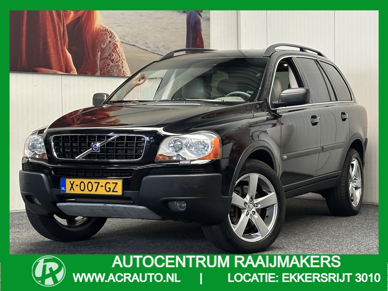 Volvo XC90 - 2.5 T AWD SUMMUM 7 PERSOONS YOUNGTIMER LEDER NAVIGATIE CRUISE CONTROL CLIMATE CONTROL BLUE - AutoWereld.nl