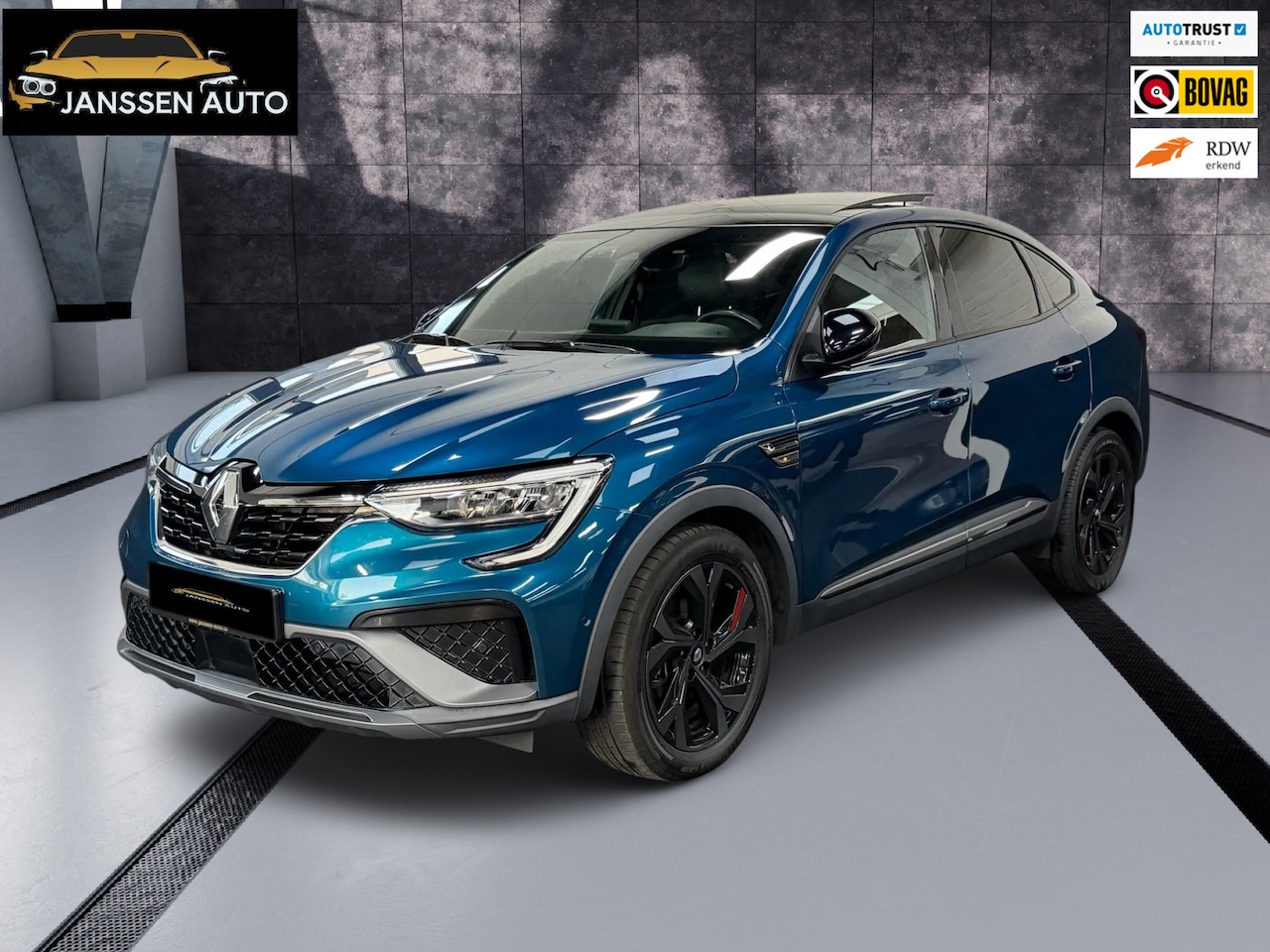 Renault Arkana - 1.6 E-Tech Hybrid 145 R.S. Line | Pano | Sfeer | Leder | Automaat | Led | Zeer mooi - AutoWereld.nl