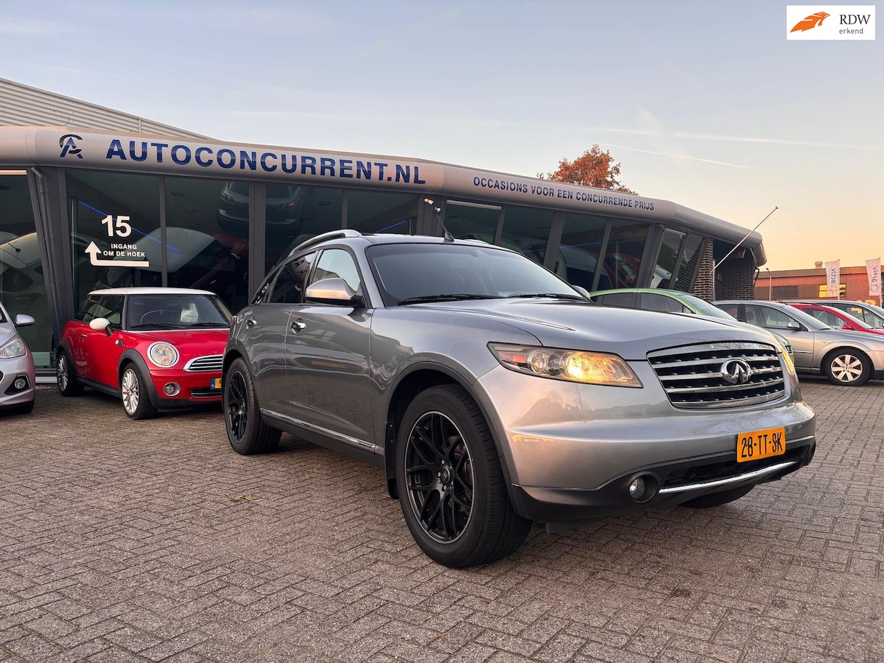Infiniti FX - 35 35, Bose, Leder, Nieuwe APK, Inruil mogelijk. - AutoWereld.nl