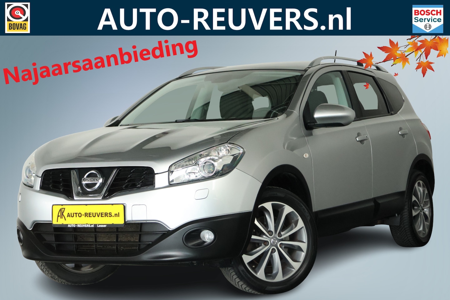 Nissan Qashqai+2 - 2.0 Connect Edition 4WD 7 Persoons / Panorama / Xenon / Clima / Navi / Cam - AutoWereld.nl