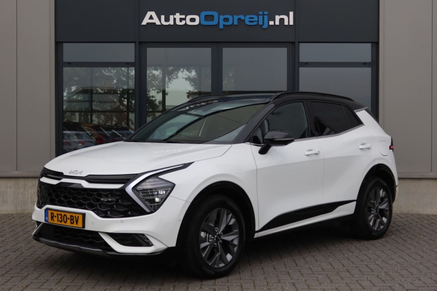 Kia Sportage - 1.6 T-GDi Hybrid GT-PlusLine schuif/kanteldak, zwart Leder, Nederlandse auto - AutoWereld.nl