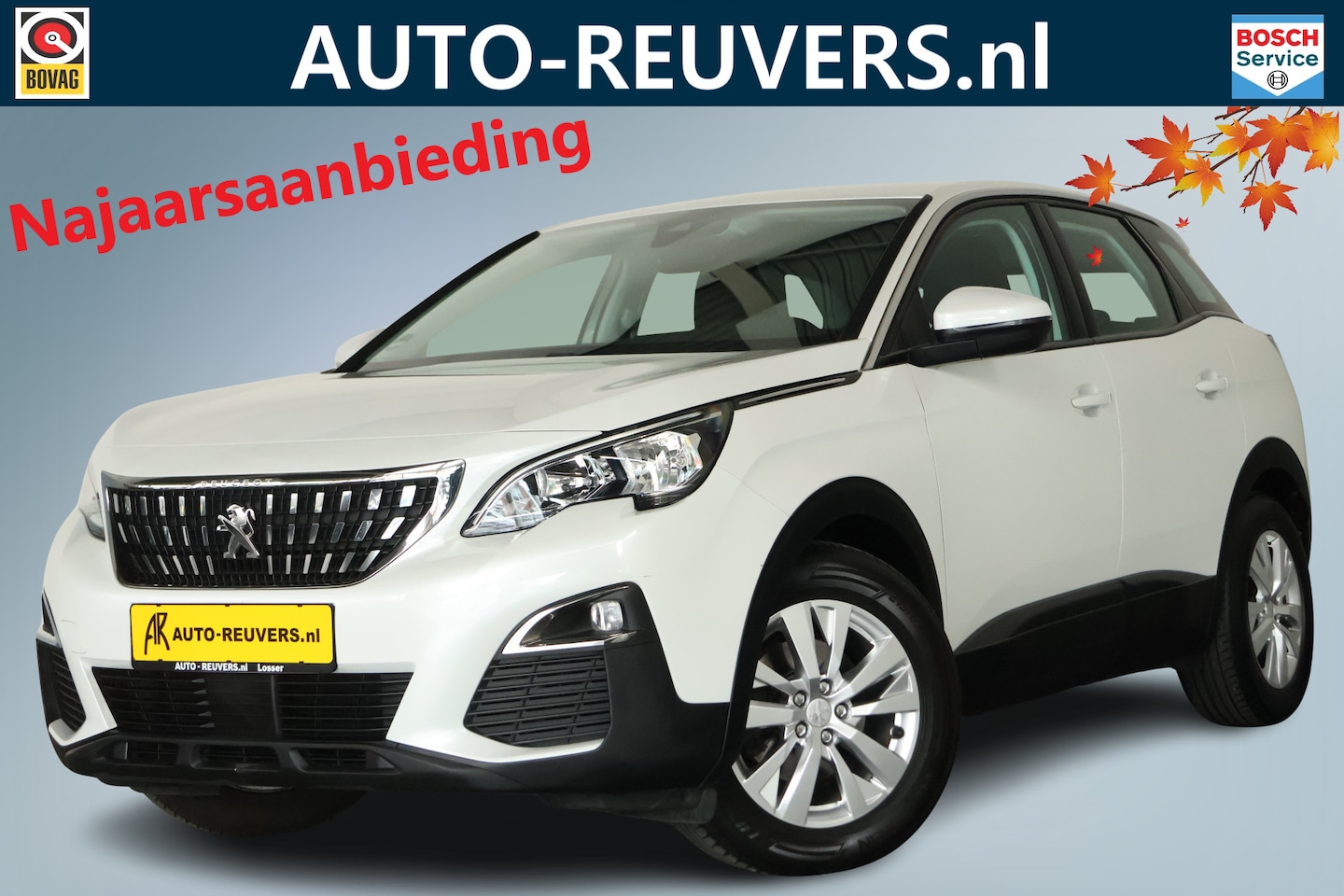 Peugeot 3008 - 1.2 PureTech Active / Navi / CarPlay / Cruisecontrol / Trekhaak - AutoWereld.nl