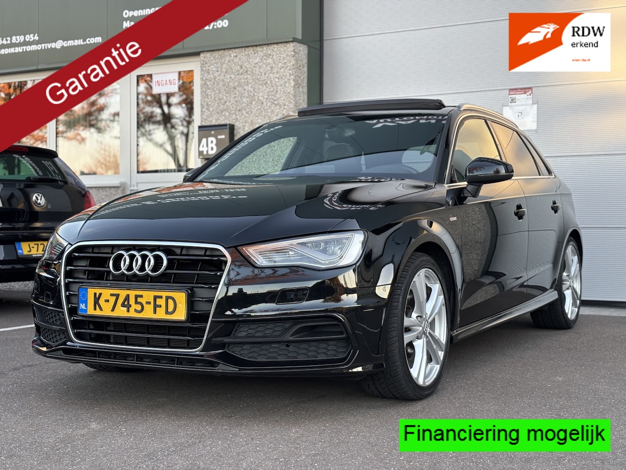 Audi A3 Sportback - 1.4 TFSI CoD Ambition Pro Line S Pano Automaat Nav Leer Led Stoelverw - AutoWereld.nl