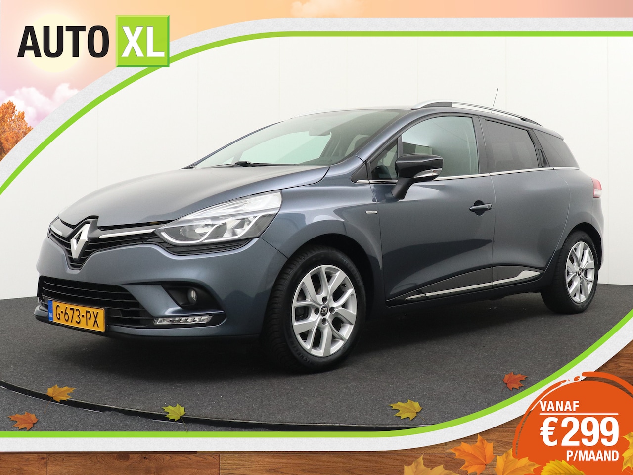 Renault Clio Estate - 0.9 90 PK TCe Limited Carplay Navi Trekhaak 16'LMV - AutoWereld.nl