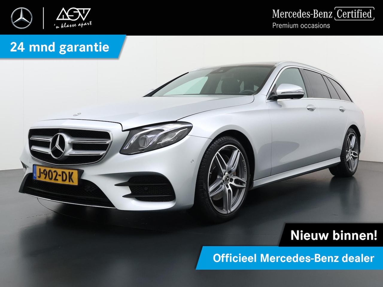 Mercedes-Benz E-klasse Estate - 200 Business Solution AMG | Panorama - Schuifdak | Sfeerverlichting | Memory Seats | 360° - AutoWereld.nl