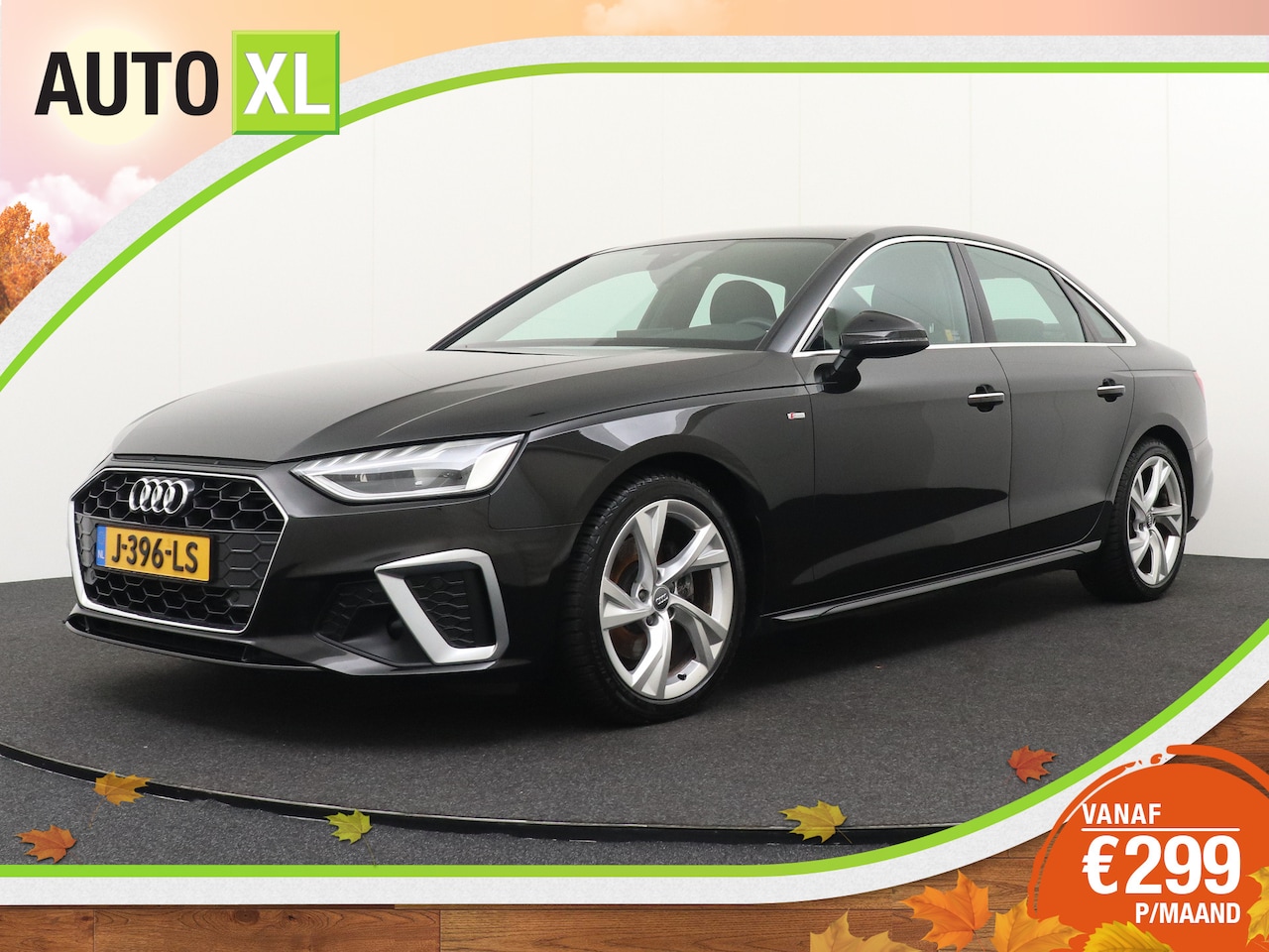 Audi A4 Limousine - 35 TFSI 150 PK S-Line+ H-Leder Carplay Trekhaak - AutoWereld.nl