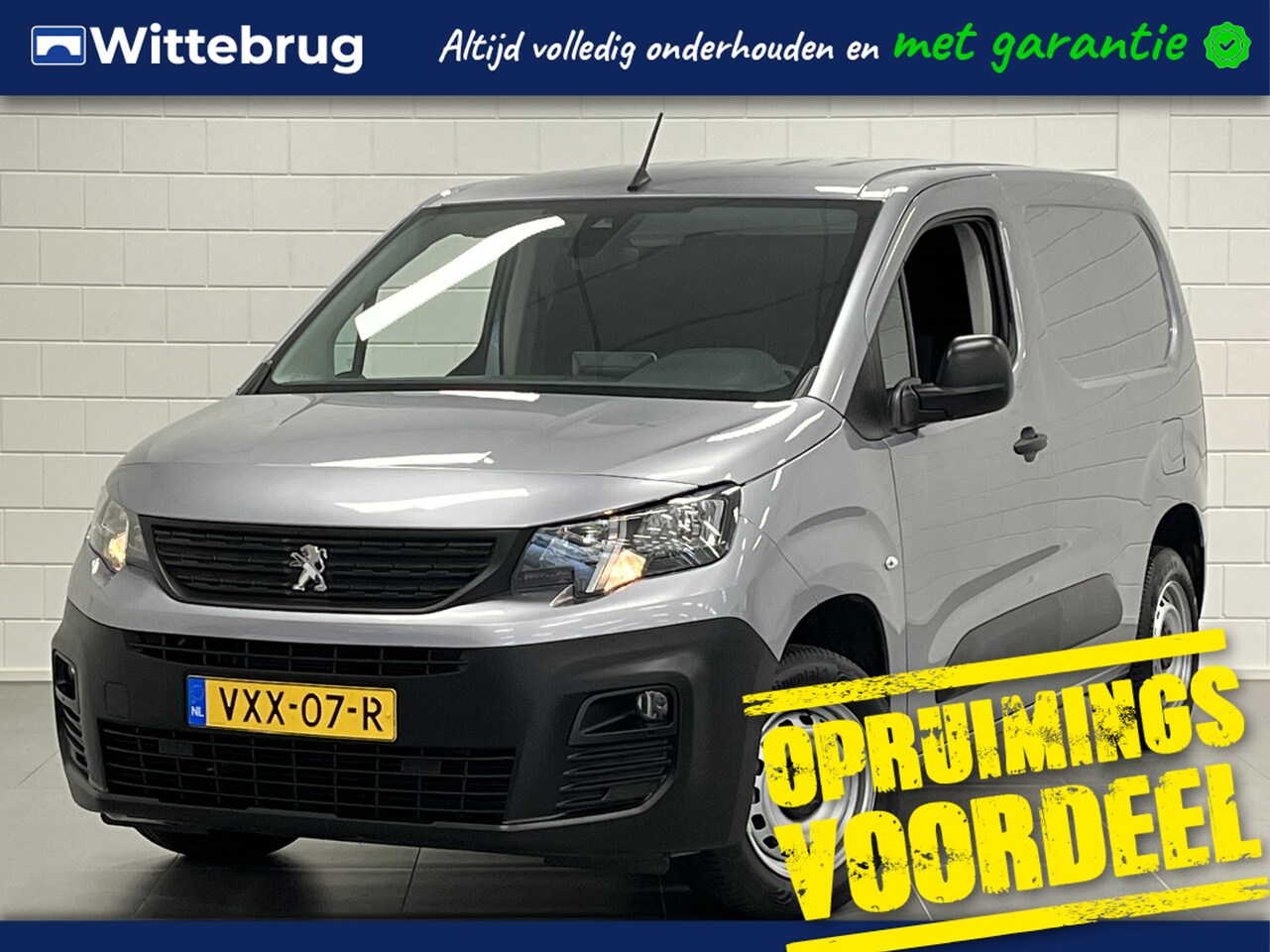 Peugeot Partner - 1.5 BlueHDi 100 S&S L1 NAVIGATIE | LAT OM LAT | SCHUIFDEUR | PARKEERSENSOREN - AutoWereld.nl
