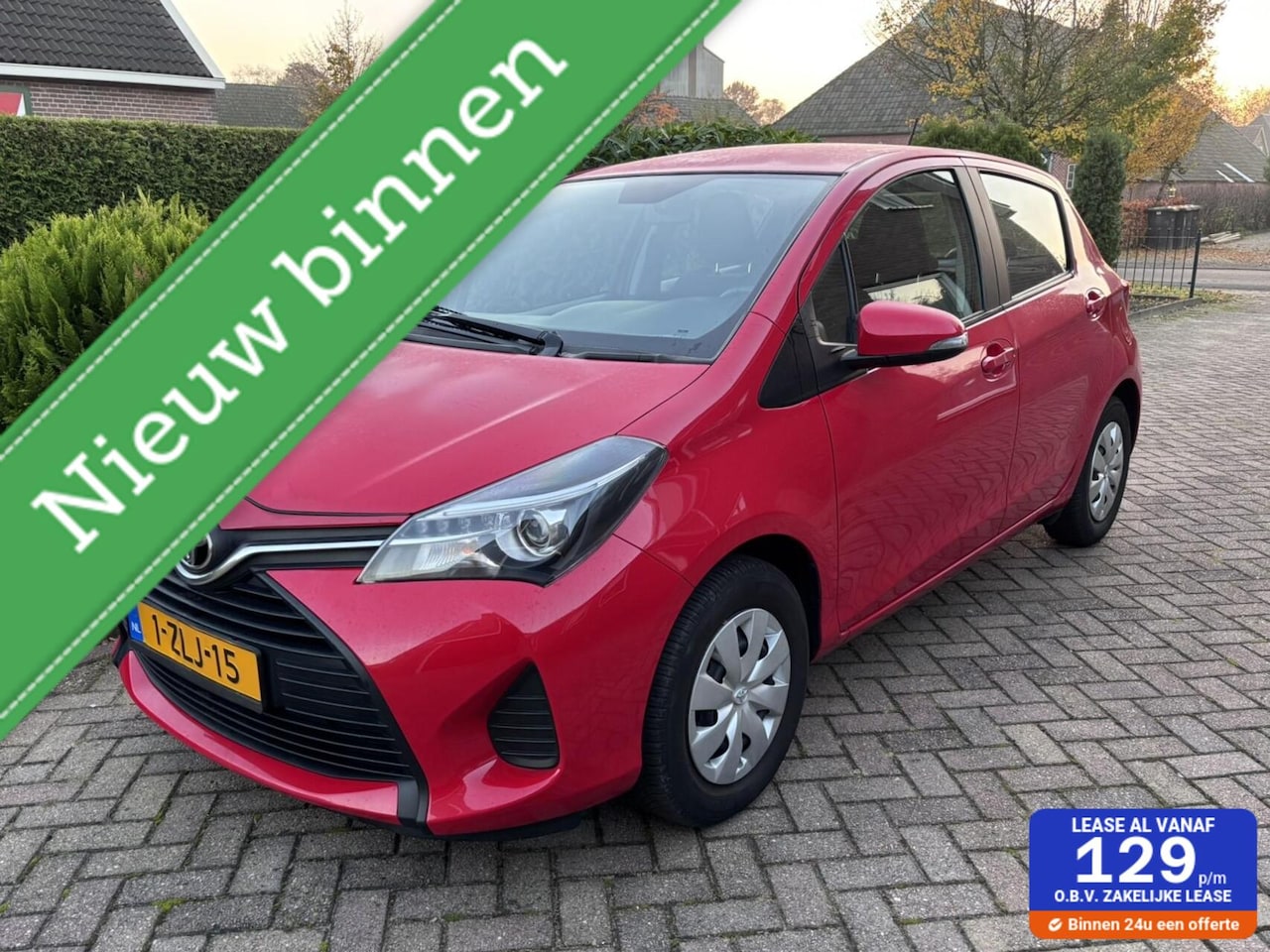 Toyota Yaris - 1.3 VVT-i Comfort 1.3 VVT-i Comfort 5-drs. 2015 - AutoWereld.nl
