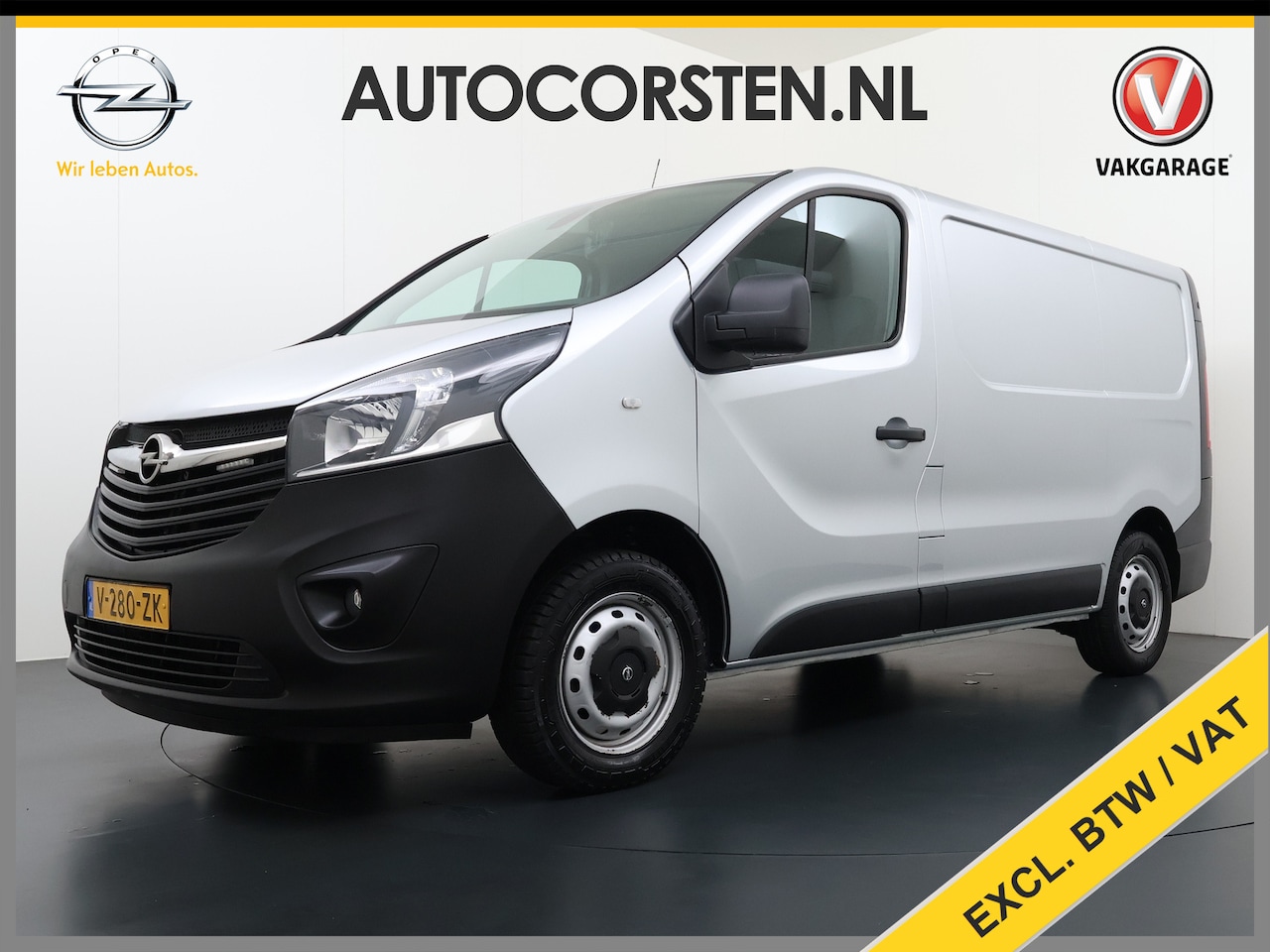 Opel Vivaro - 1.6CDTI 126PK EURO 6 Navi Pdc Camera Airco DAB Bluetooth Edition Schuifdeur Achterdeuren W - AutoWereld.nl