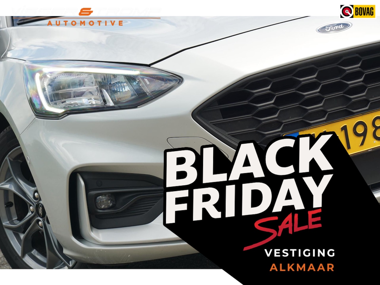 Ford Focus Wagon - 1.0 125PK ST Line Business | Moondust Silver | Winterpack/AppleCarplay/Camera/LaneAssist - - AutoWereld.nl