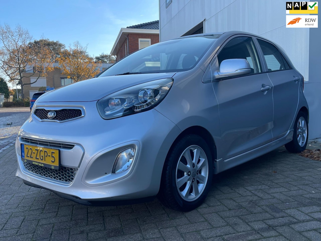 Kia Picanto - 1.2 CVVT ISG Plus Pack/Led/Airco/4xElek-ramen/Aux/2e eigenaar/Lmv/volledig onderhouden - AutoWereld.nl
