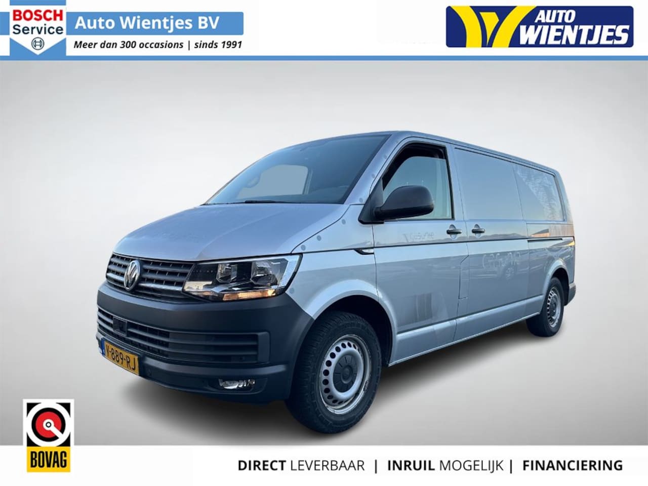 Volkswagen Transporter - 2.0 TSI CNG | L2 Highline | Airco | Cruise | Schuifdeur L+R - AutoWereld.nl
