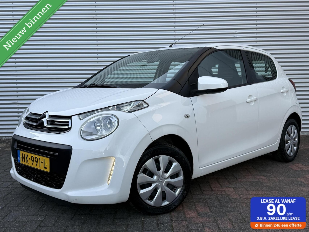 Citroën C1 - 1.0 e-VTi Selection Cruise Led Airco 5 Drs NL Auto Eerste eigenaar Mf Stuur Aux - AutoWereld.nl