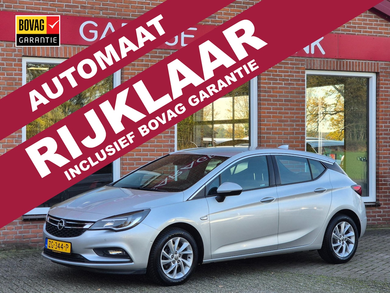 Opel Astra - 1.4 Online Edition 5drs AUTOMAAT clima, cruise, navi, pdc, camera, carplay, trekhaak RIJKL - AutoWereld.nl