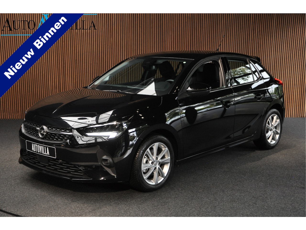 Opel Corsa - 1.2 Aut. Leer Navi PDC Camera ACC Stuurverwarming LM velgen Climate Carplay Stoelverwarmi - AutoWereld.nl