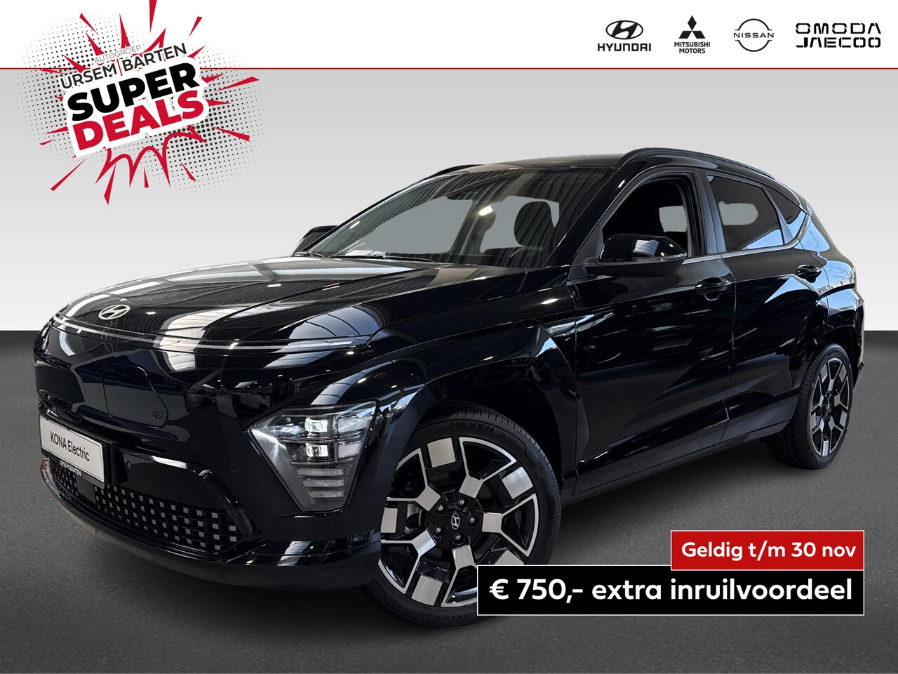 Hyundai Kona Electric - Comfort Smart 48.4 kWh 9500,- Korting!!! inclusief BCA Blind-Spot Collision-Avoidance Assi - AutoWereld.nl