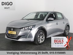Peugeot e-208 - EV ALLURE PACK 50 KWh ACCU= 93% +SNELLADEN GARANTIE TOT 2031* 3 FASE LADEN . Als nieuw