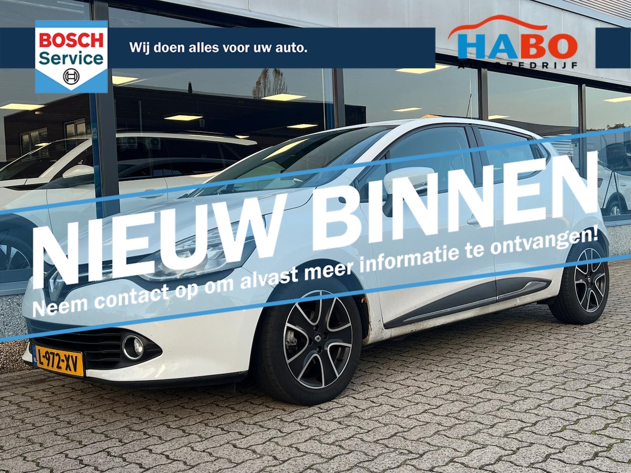 Renault Clio - 1.2 AUTHENTIQUE 5DRS AC/CRUISE/BLUETOOTH/NAV/PARK.SENS/LMV/MIST.LAMP - AutoWereld.nl