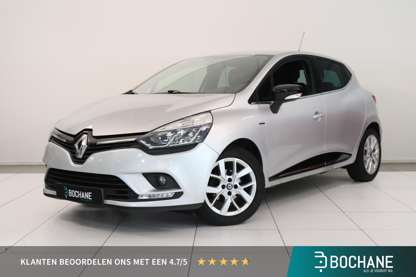 Renault Clio - 0.9 TCe Limited | Airco | Parkeersensor | Navigatie | Key-less | Lichtmetaal | DAB+ | - AutoWereld.nl