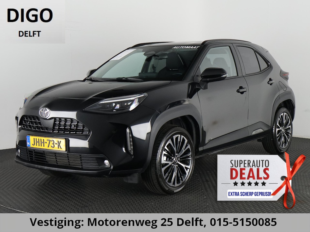 Toyota Yaris Cross - 1.5 HYBRID 130 EXECUTIVE FULL OPT GARANTIE 6-2035 STUUR/STOEL VERWARMING.BSM.PDC V+A.NAVIG - AutoWereld.nl