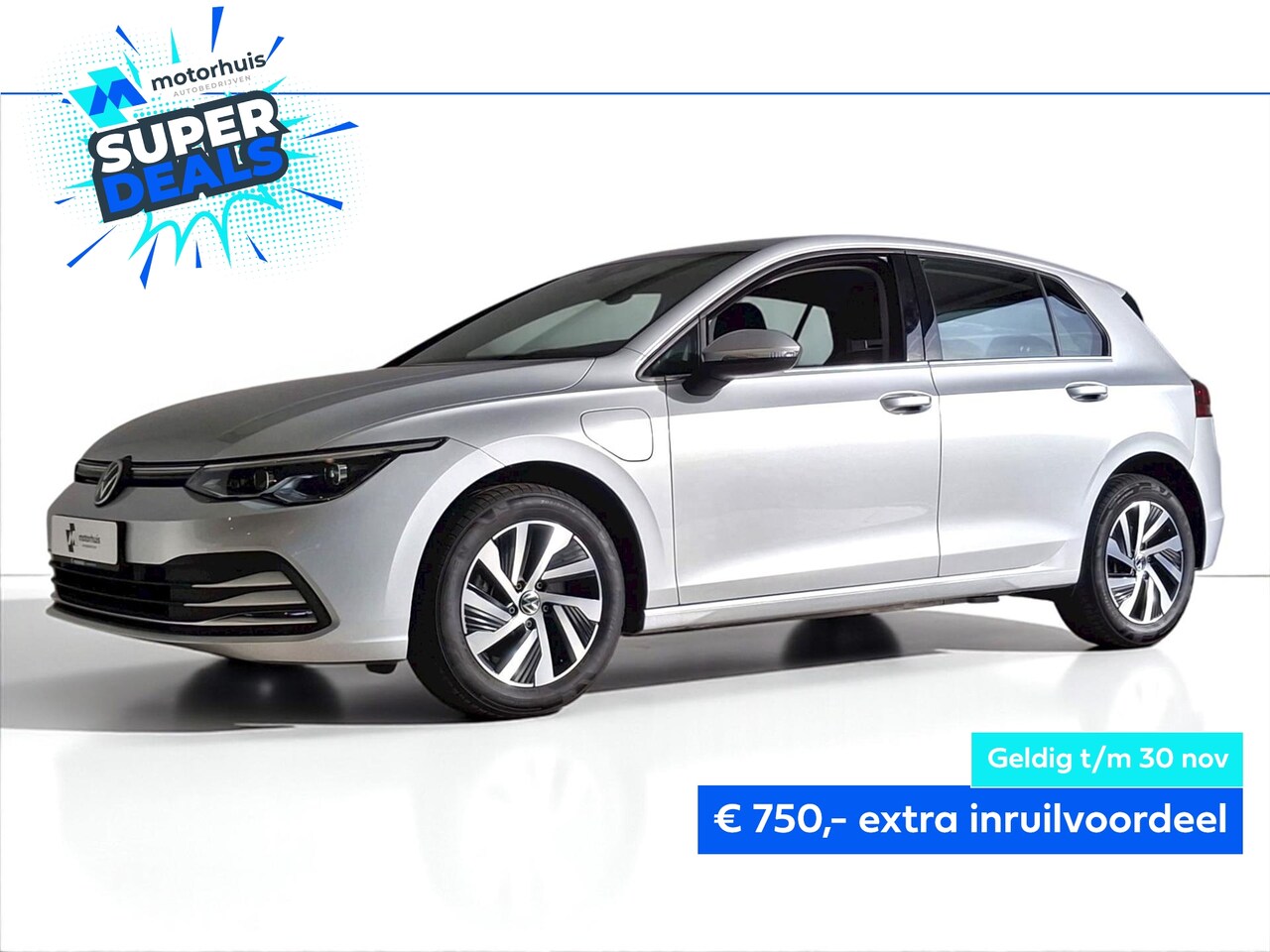 Volkswagen Golf - 1.4 eHybrid 204pk DSG NAVI CAMERA STOELV LED - AutoWereld.nl