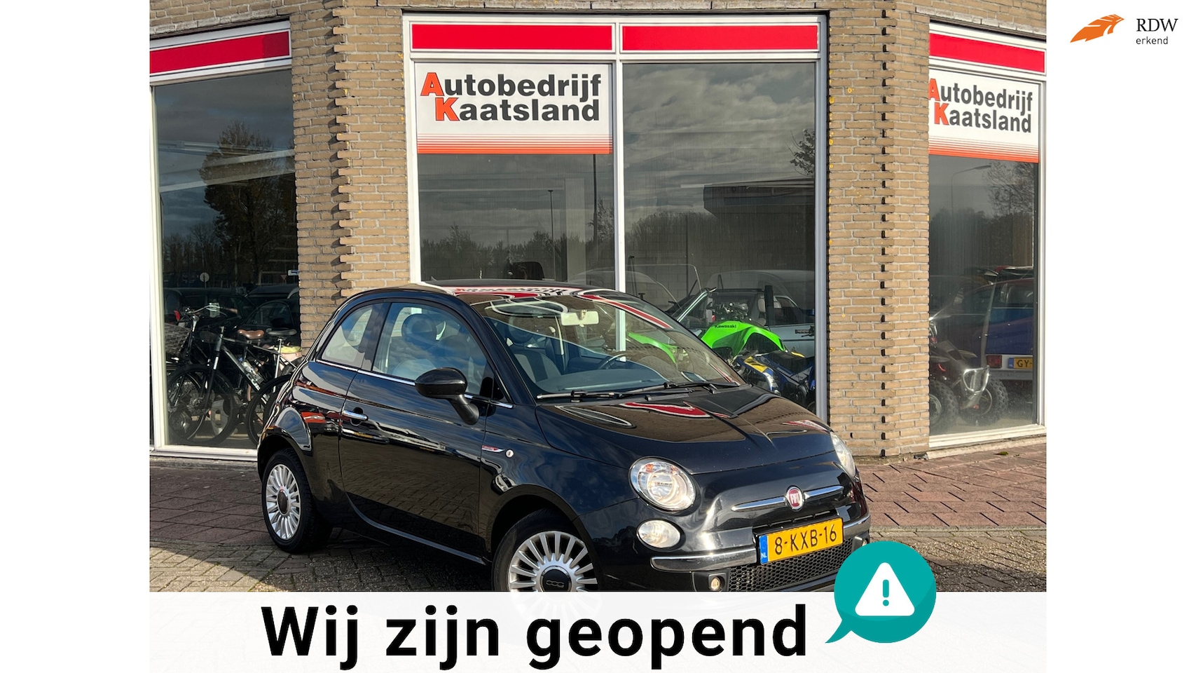 Fiat 500 - 0.9 TwinAir Lounge - Pano - Airco - - AutoWereld.nl