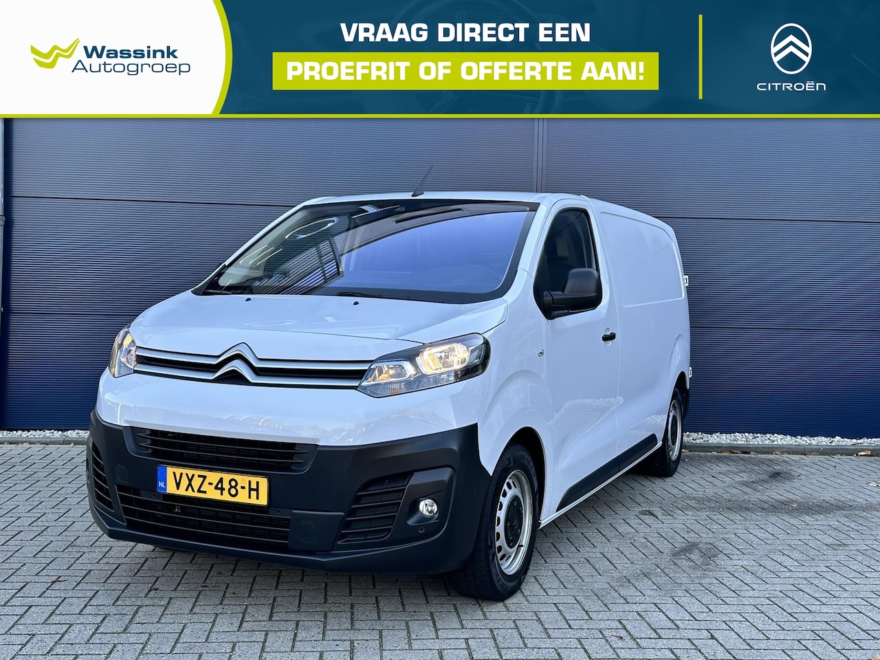 Citroën Jumpy - GB M 2.0 BlueHDi 145PK 3-zits Navigatie | Trekhaak | Camera | Parkeersensoren - AutoWereld.nl