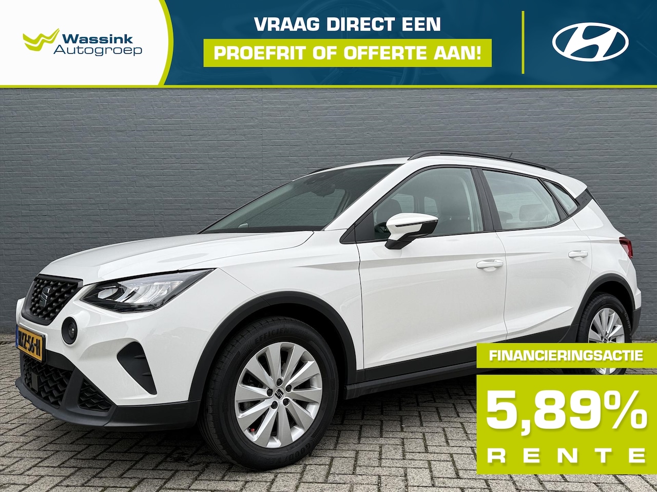SEAT Arona - 1.0 TSI 95pk Style | Cruise Control | Automatische Verlichting | Apple Carplay & Android A - AutoWereld.nl
