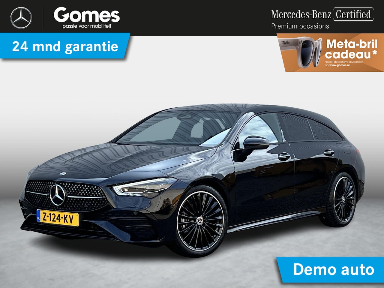 Mercedes-Benz CLA-klasse Shooting Brake - 180 AMG | Panoramadak | | Premium Pakket | Night Pakket | Panoramadak | Trekhaak | MULTIBE - AutoWereld.nl