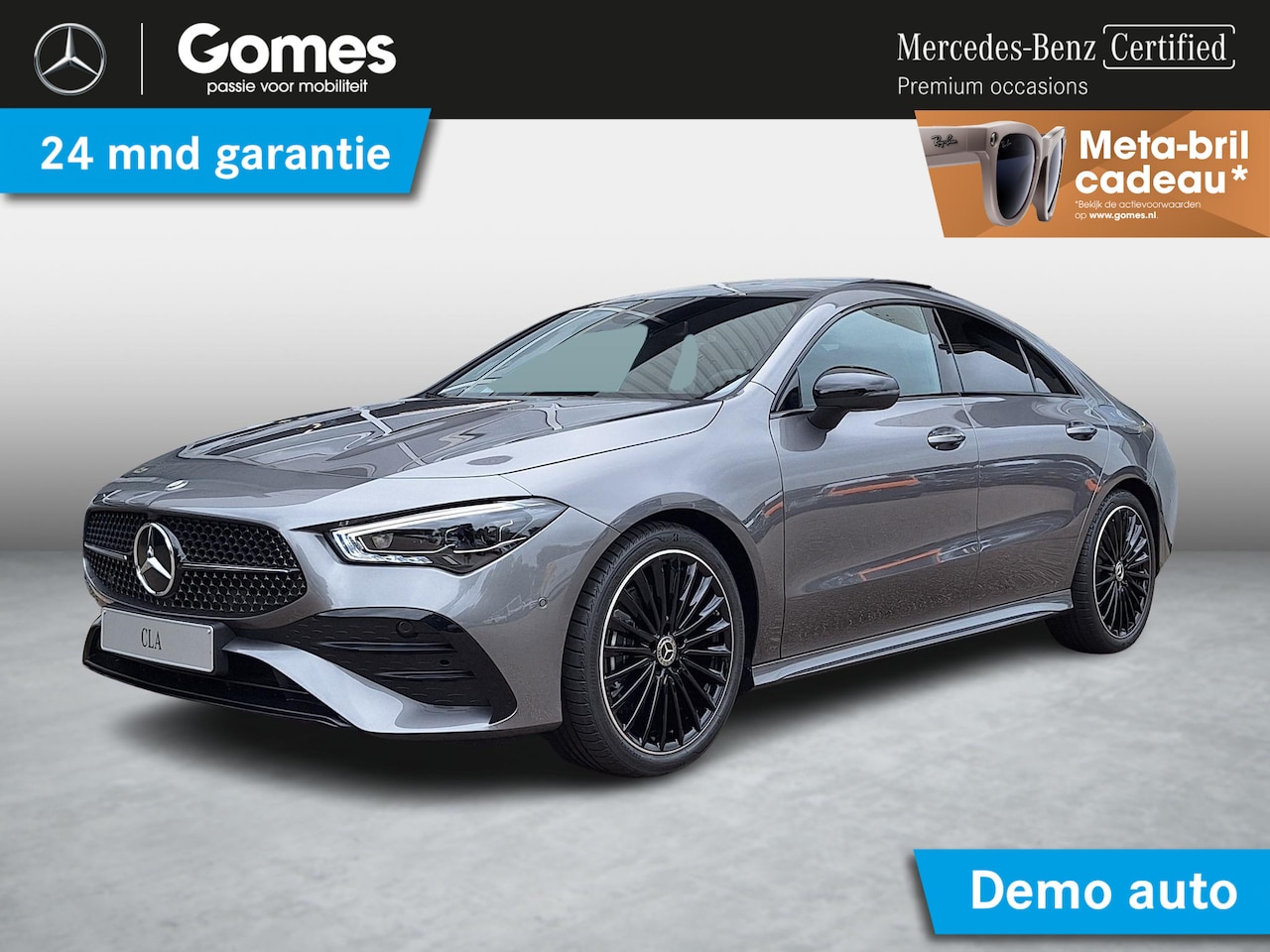 Mercedes-Benz CLA-Klasse - 200 AMG Line | Premium Pakket | Night Pakket | Winter Pakket | Panoramadak | Trekhaak | Bu - AutoWereld.nl