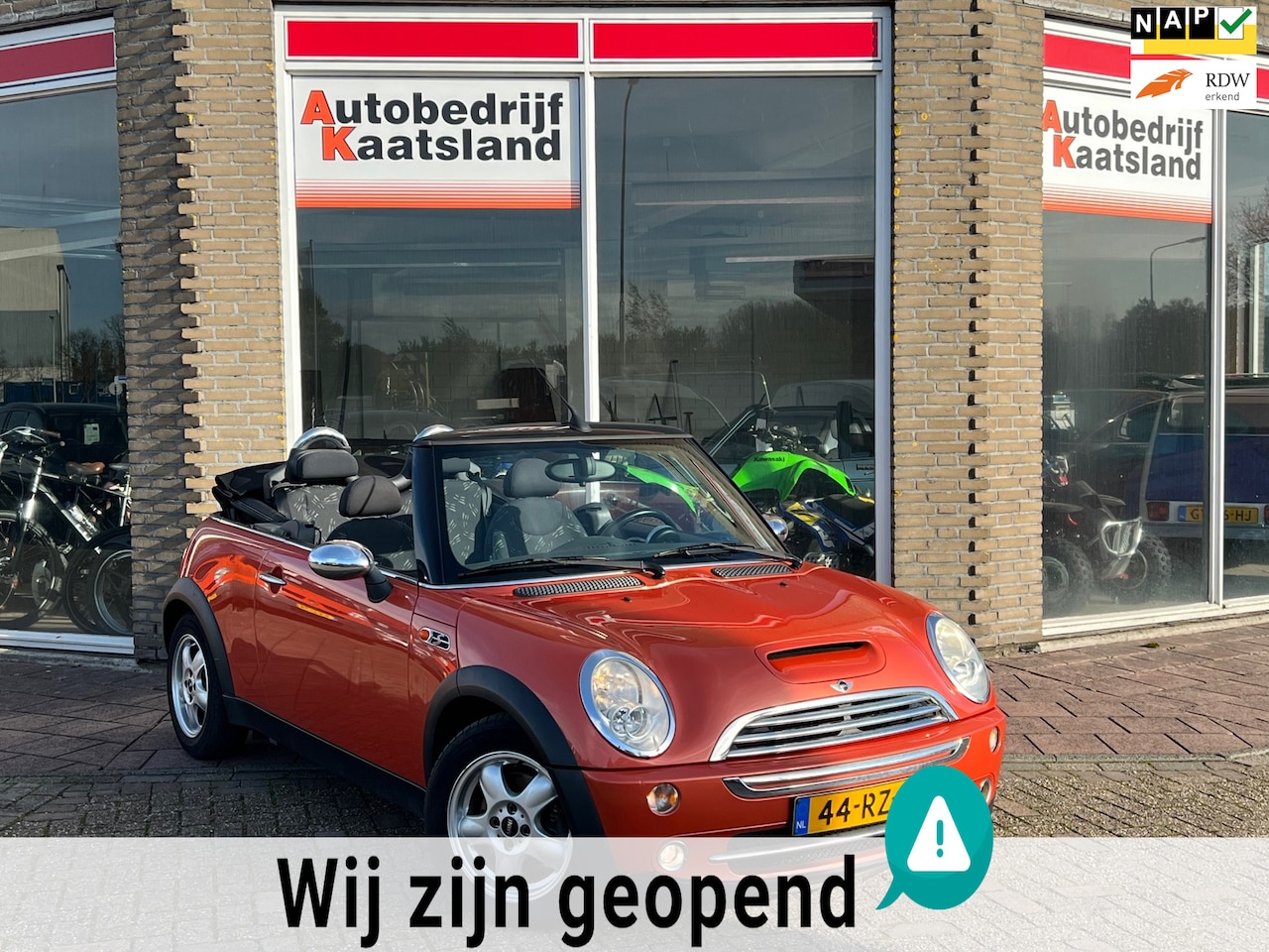 MINI Cabrio - Mini 1.6 One Salt - Cabrio - NIEUWE APK - AutoWereld.nl