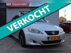 Lexus IS - 250 Sport nette, luxe auto, climate-control, cruise-control, boekjes, 2x sleutel, nieuwe a