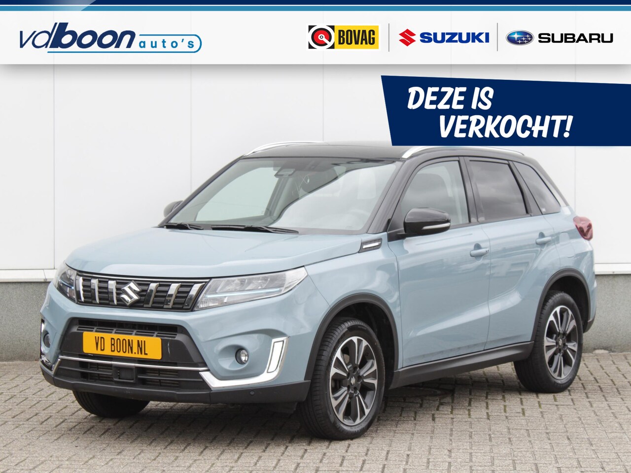 Suzuki Vitara - 1.5 Boosterjet Style Hybrid Automaat | Schuifdak | Adap. Cruise | Camera - AutoWereld.nl