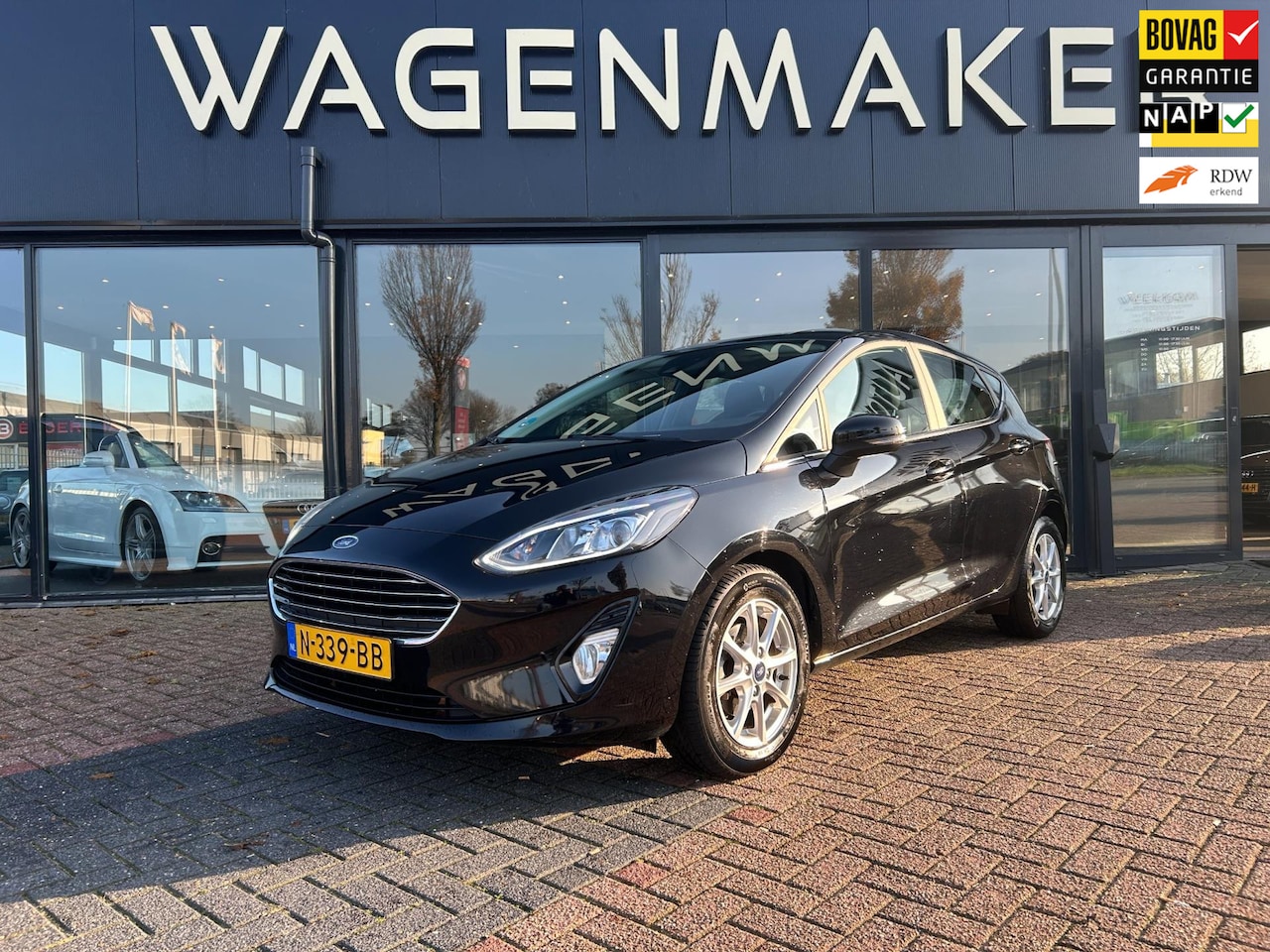Ford Fiesta - 1.0 EcoBoost Hybrid Titanium AUT|Cruise|CARPLAY - AutoWereld.nl