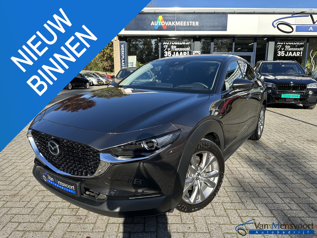 Mazda CX-30 - 2.0 e-SKYACTIV-G M-Hybrid Exclusive-Line A 27dKM|ACC|360Camera|Headup|Bose - AutoWereld.nl