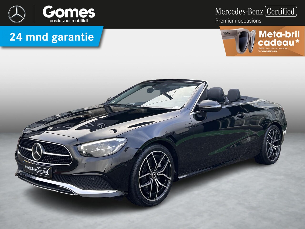 Mercedes-Benz E-klasse Cabrio - 200 AMG Line | Stoelverwarming | Widescreen | Cruise Control - AutoWereld.nl