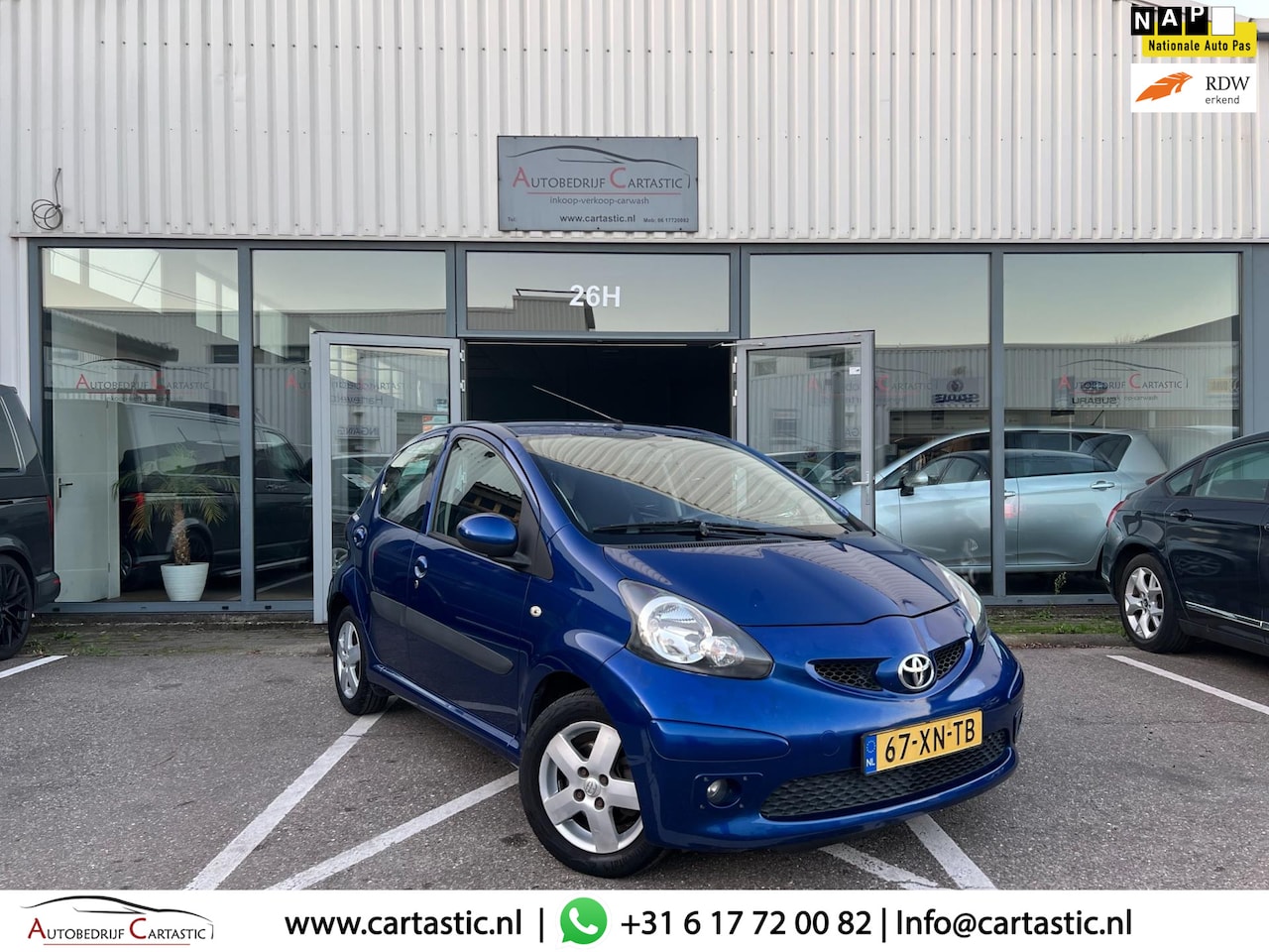 Toyota Aygo - 1.0-12V Sport AIRCO | CARPLAY |CENTRALE DEURVERG. | ELEKTRISCHE RAMEN | NAP | APK | - AutoWereld.nl