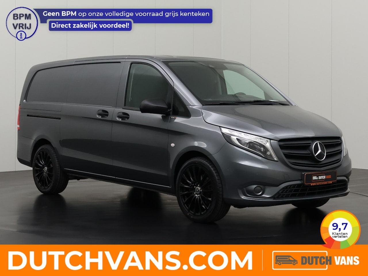 Mercedes-Benz Vito - 116CDI Automaat Lang | Led | Multimedia | Airco | Cruise | Betimmering - AutoWereld.nl