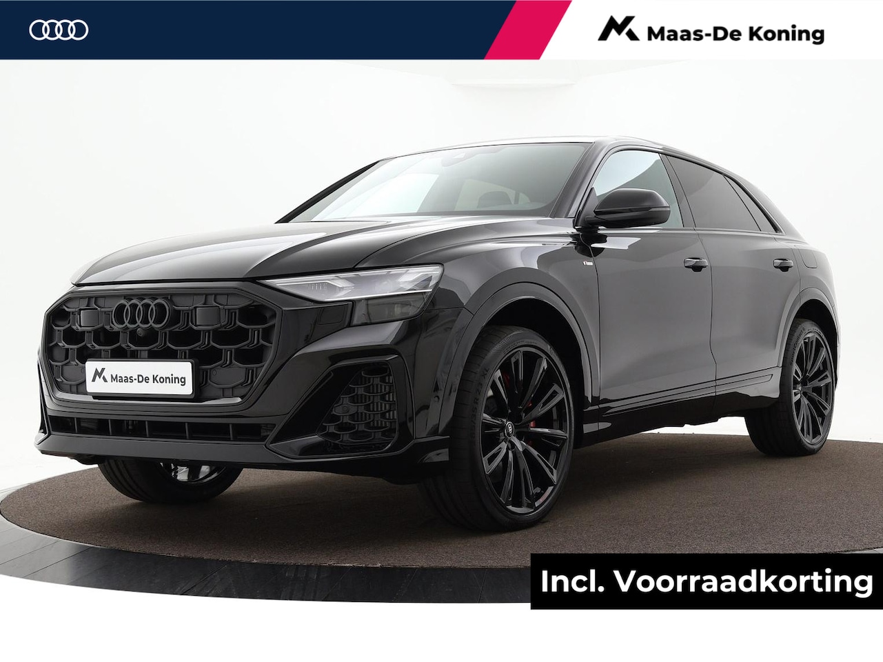Audi Q8 - 55 TFSI e quattro Pro Line S 394 PK · Vierwielbesturing · HD Matrix + Laser verlichting · - AutoWereld.nl