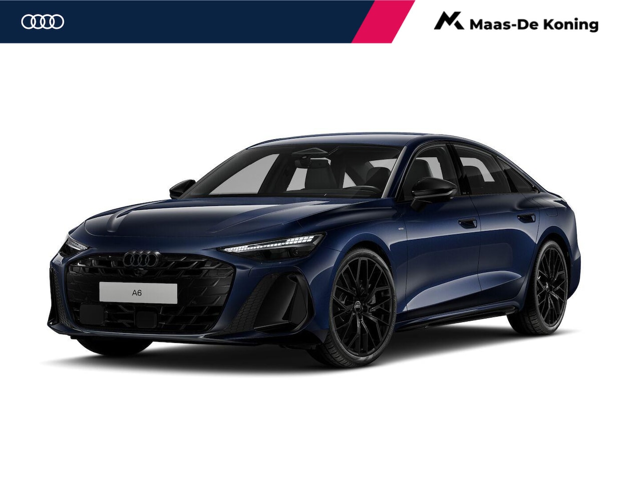 Audi A6 Limousine - 2.0 e-hybrid quattro S edition 299 PK · Tech plus · 21" LM Velgen · Exterieurpakket zwart - AutoWereld.nl